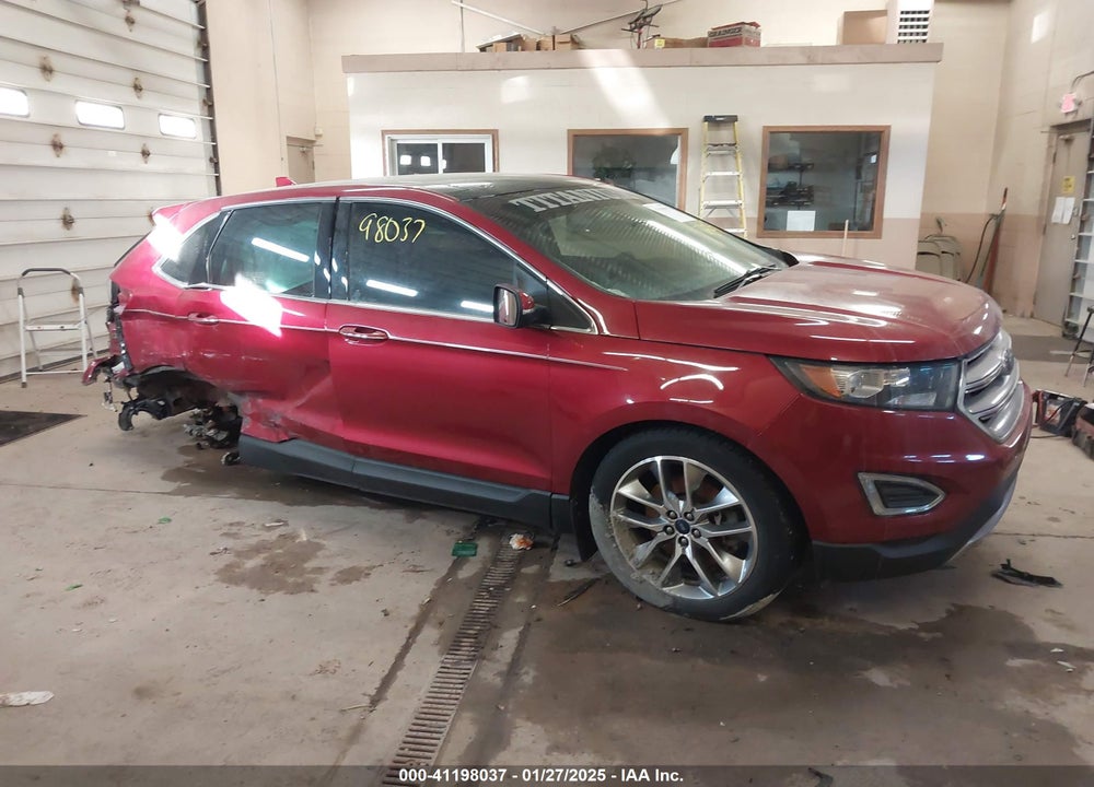 2017 FORD EDGE TITANIUM VIN: 2FMPK4K94HBC32747