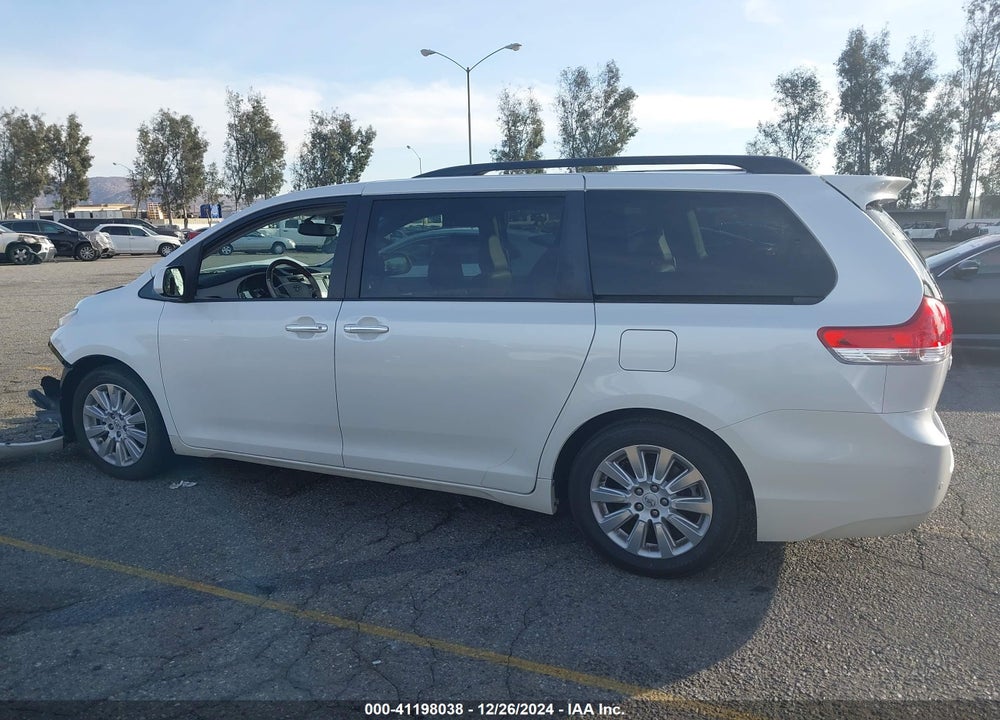 2012 TOYOTA SIENNA XLE LIMITED VIN: 5TDYK3DCXCS251208