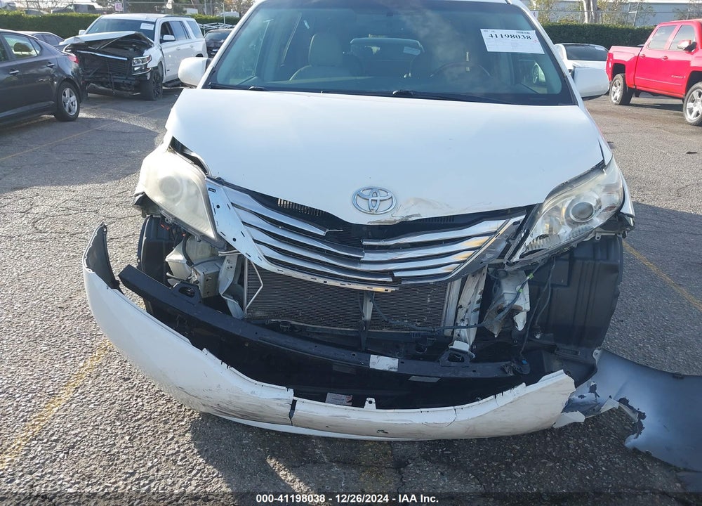 2012 TOYOTA SIENNA XLE LIMITED VIN: 5TDYK3DCXCS251208