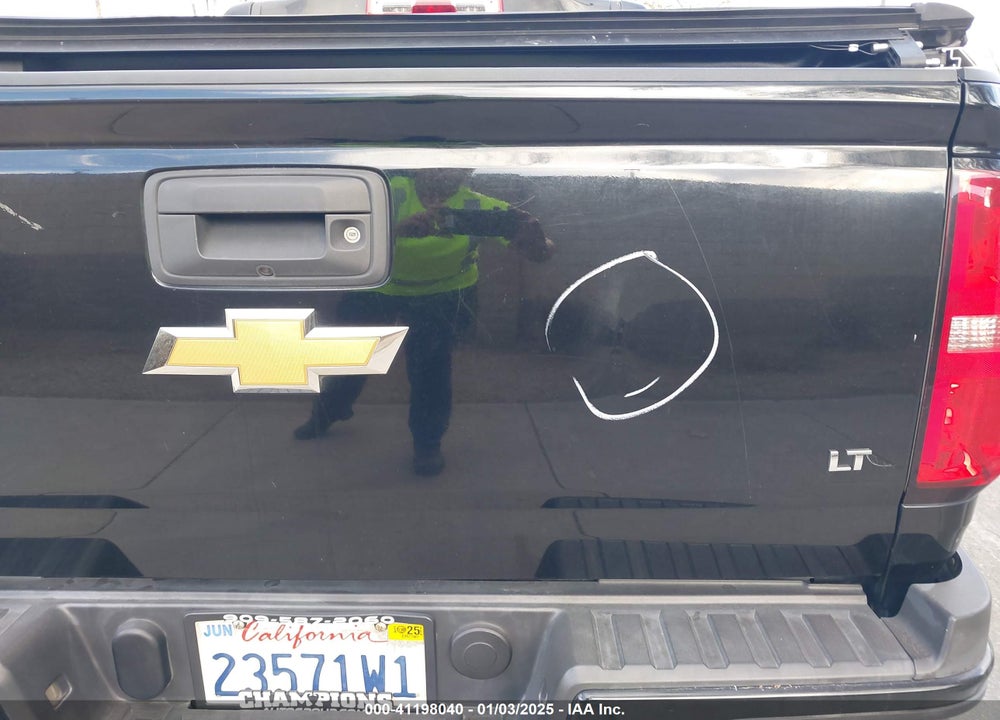 2015 CHEVROLET COLORADO LT VIN: 1GCGSBE36F1217532