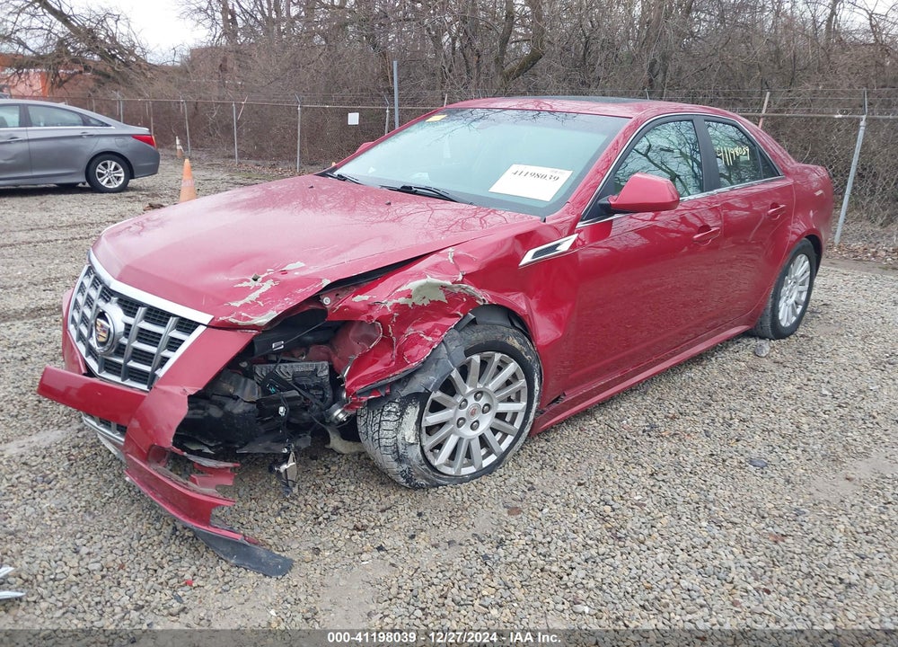 2013 CADILLAC CTS LUXURY VIN: 1G6DE5E56D0129373