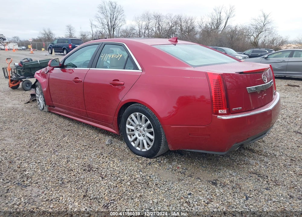 2013 CADILLAC CTS LUXURY VIN: 1G6DE5E56D0129373