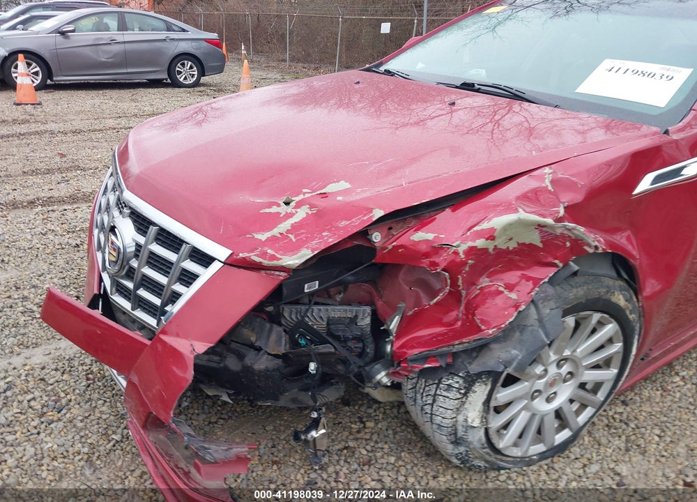 2013 CADILLAC CTS LUXURY VIN: 1G6DE5E56D0129373