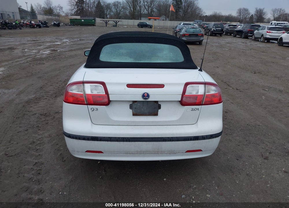 2007 SAAB 9-3 2.0T VIN: YS3FD79Y876100816