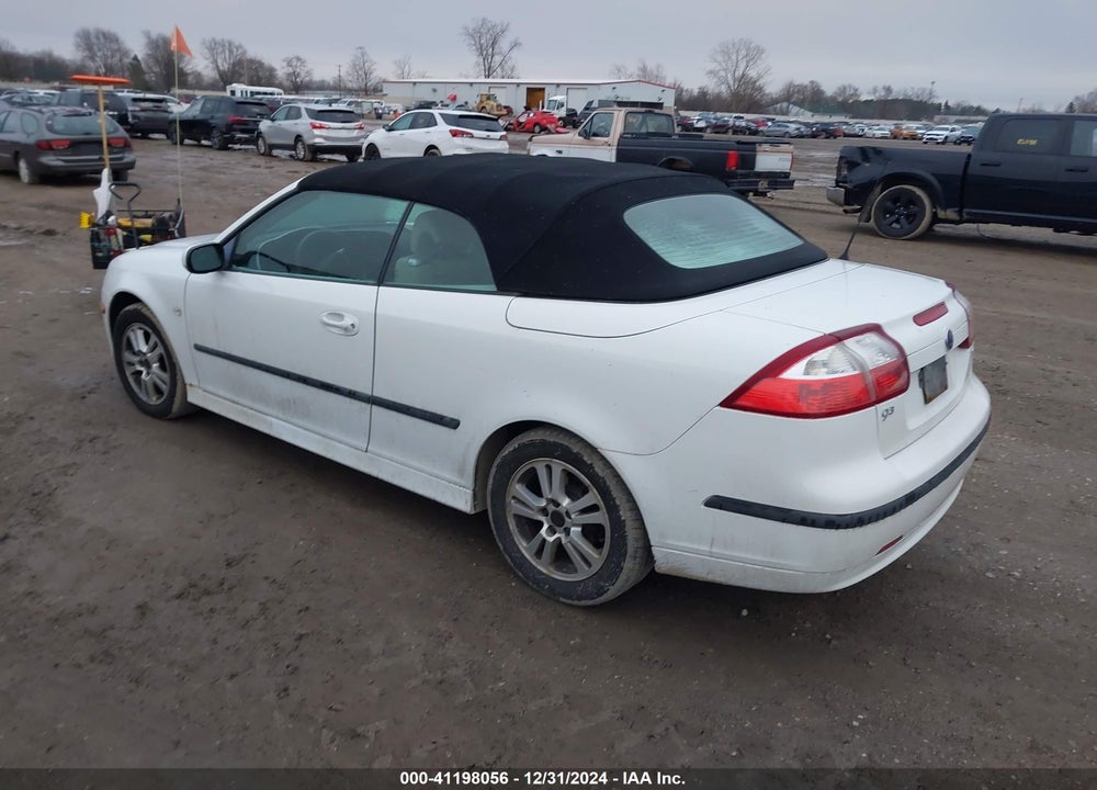 2007 SAAB 9-3 2.0T VIN: YS3FD79Y876100816