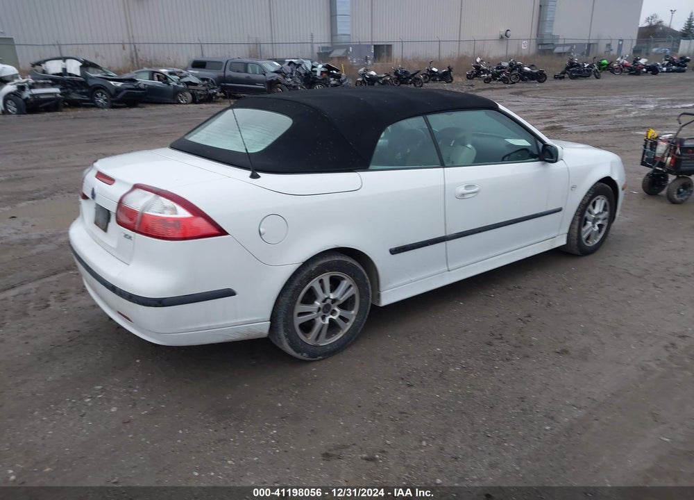 2007 SAAB 9-3 2.0T VIN: YS3FD79Y876100816