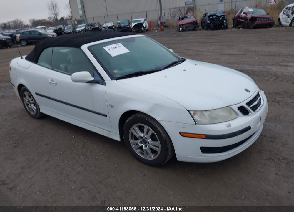 2007 SAAB 9-3 2.0T VIN: YS3FD79Y876100816