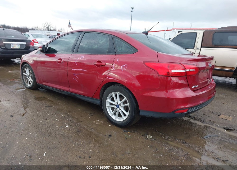 2015 FORD FOCUS SE VIN: 1FADP3F20FL313408