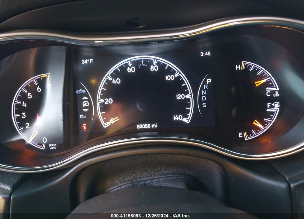 2015 JEEP GRAND CHEROKEE ALTITUDE VIN: 1C4RJFAG0FC924934