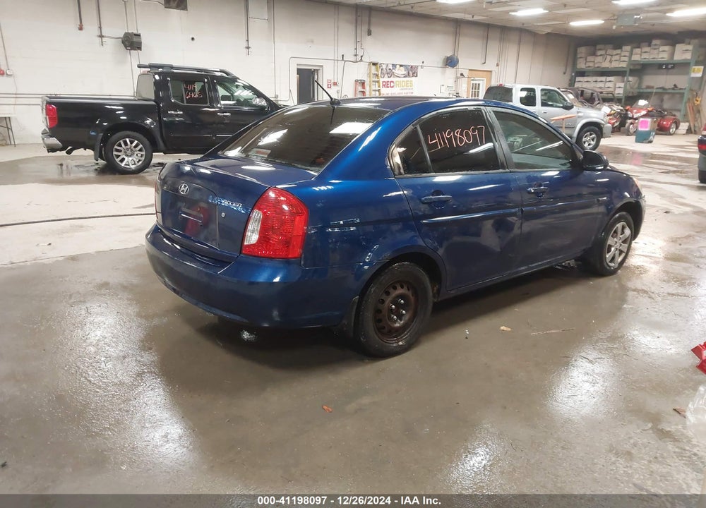 2009 HYUNDAI ACCENT GLS VIN: KMHCN46C99U286844
