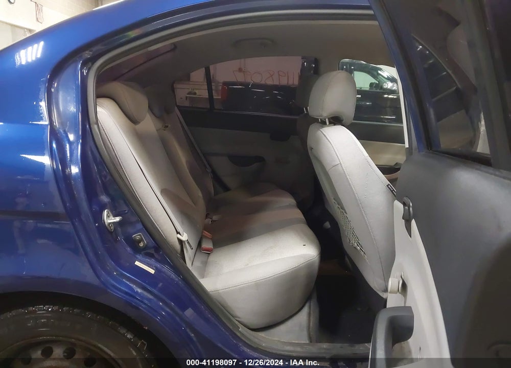 2009 HYUNDAI ACCENT GLS VIN: KMHCN46C99U286844