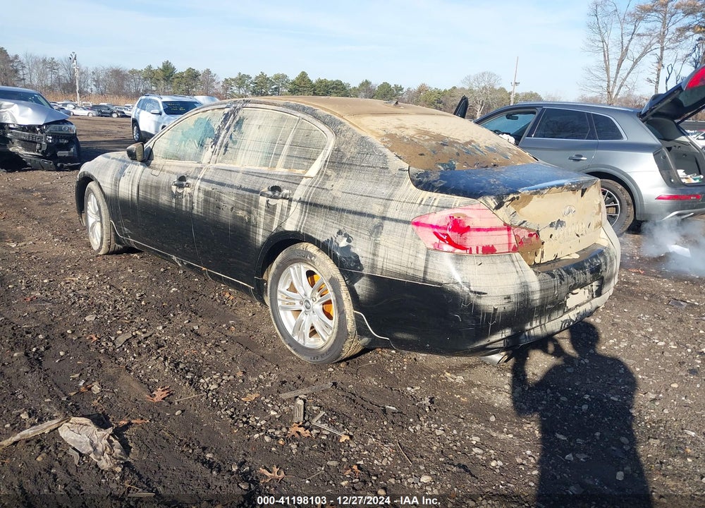 2011 INFINITI G37X VIN: JN1CV6AR6BM411271