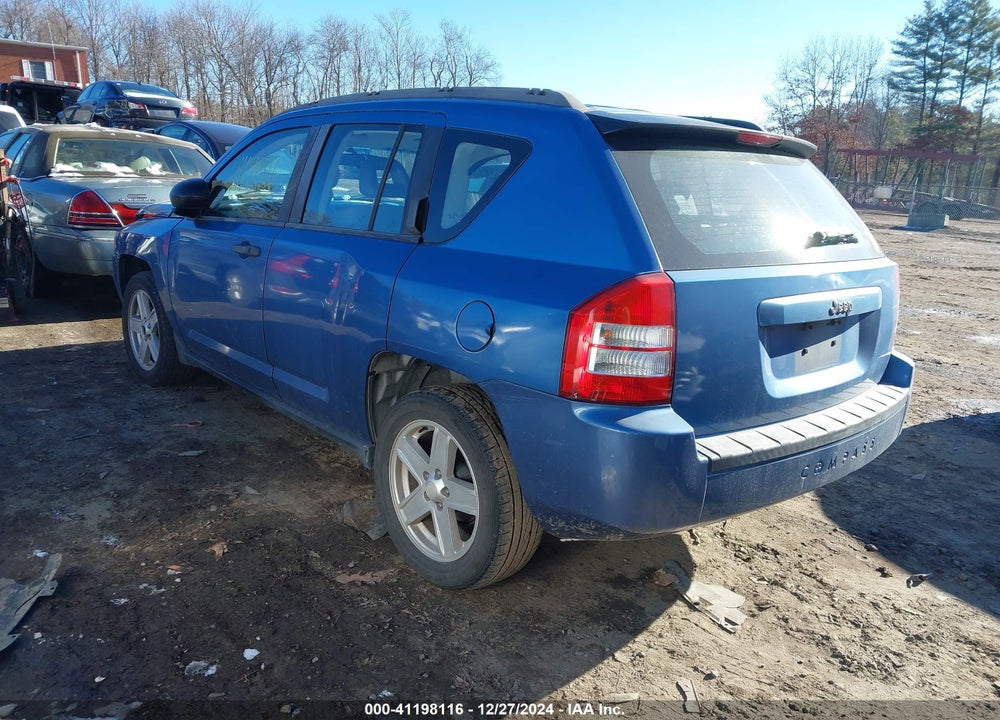 2007 JEEP COMPASS SPORT VIN: 1J8FT47WX7D390166