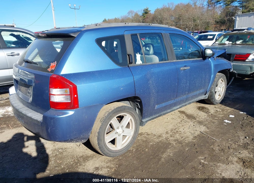 2007 JEEP COMPASS SPORT VIN: 1J8FT47WX7D390166