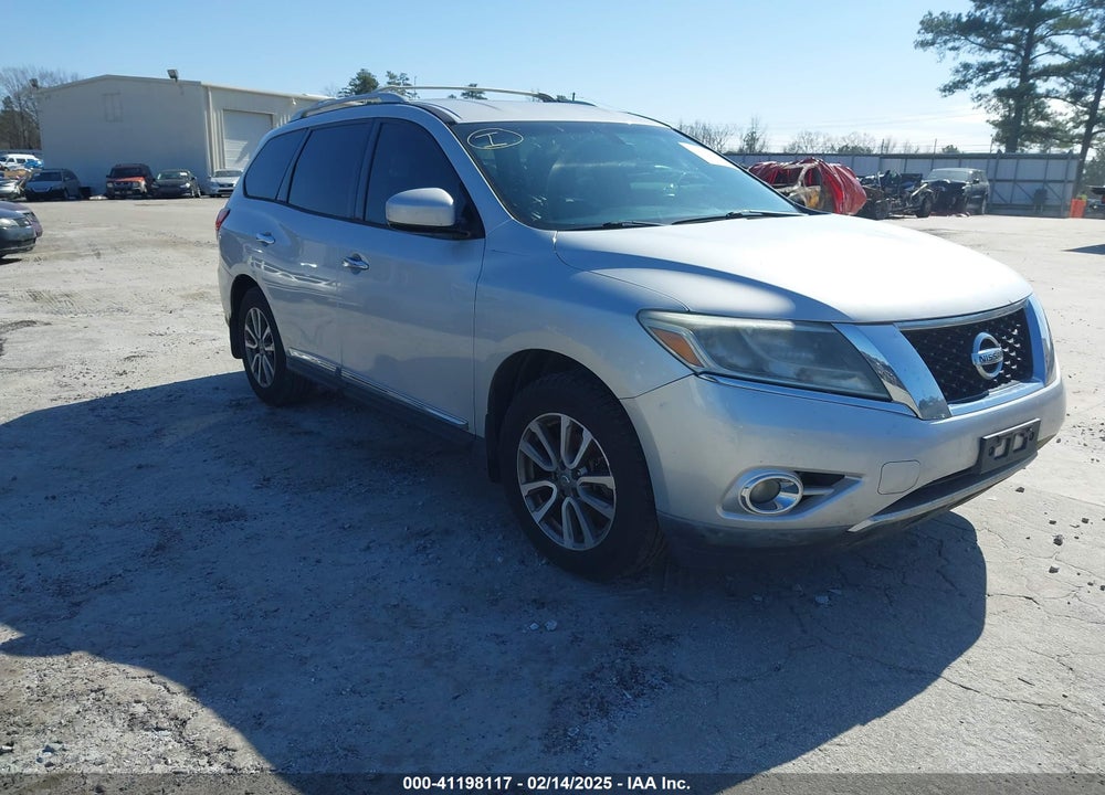 2013 NISSAN PATHFINDER SL VIN: 5N1AR2MM4DC612642