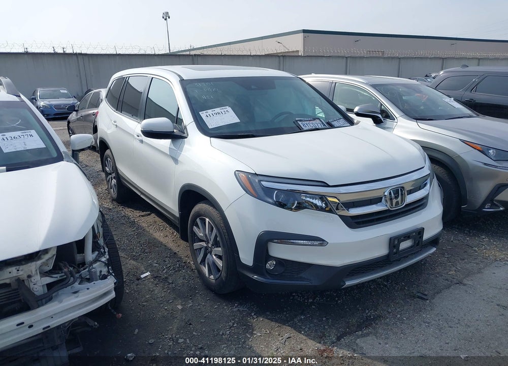2022 HONDA PILOT 2WD EX-L VIN: 5FNYF5H50NB000264