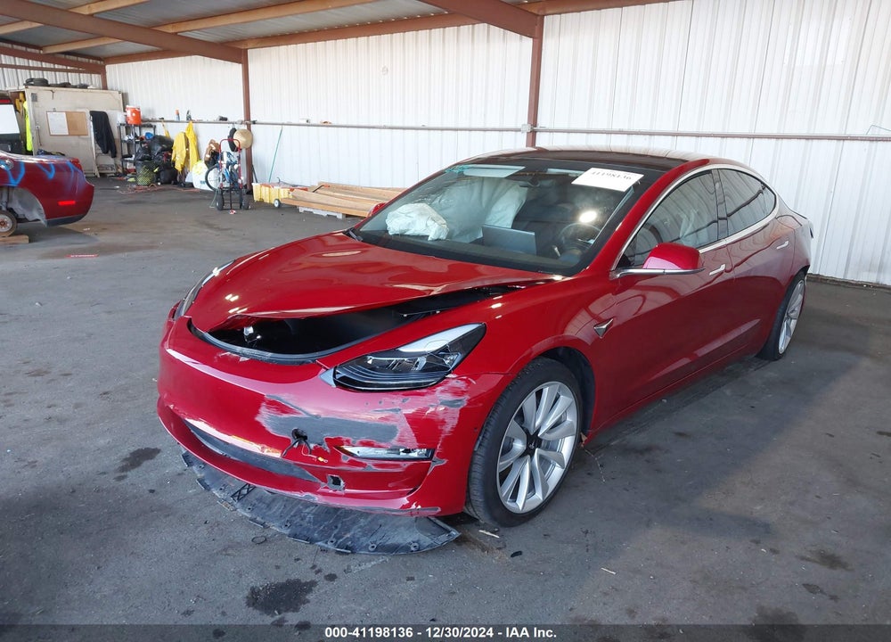 2018 TESLA MODEL 3 LONG RANGE/PERFORMANCE VIN: 5YJ3E1EB4JF088049