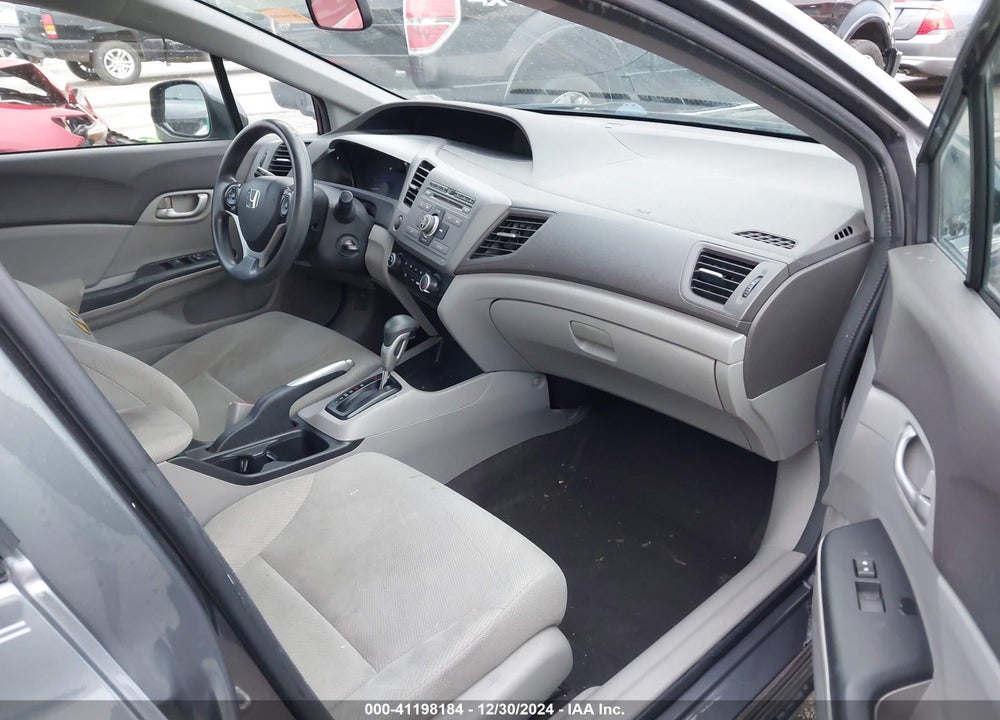 2012 HONDA CIVIC SDN LX VIN: 19XFB2F58CE091629