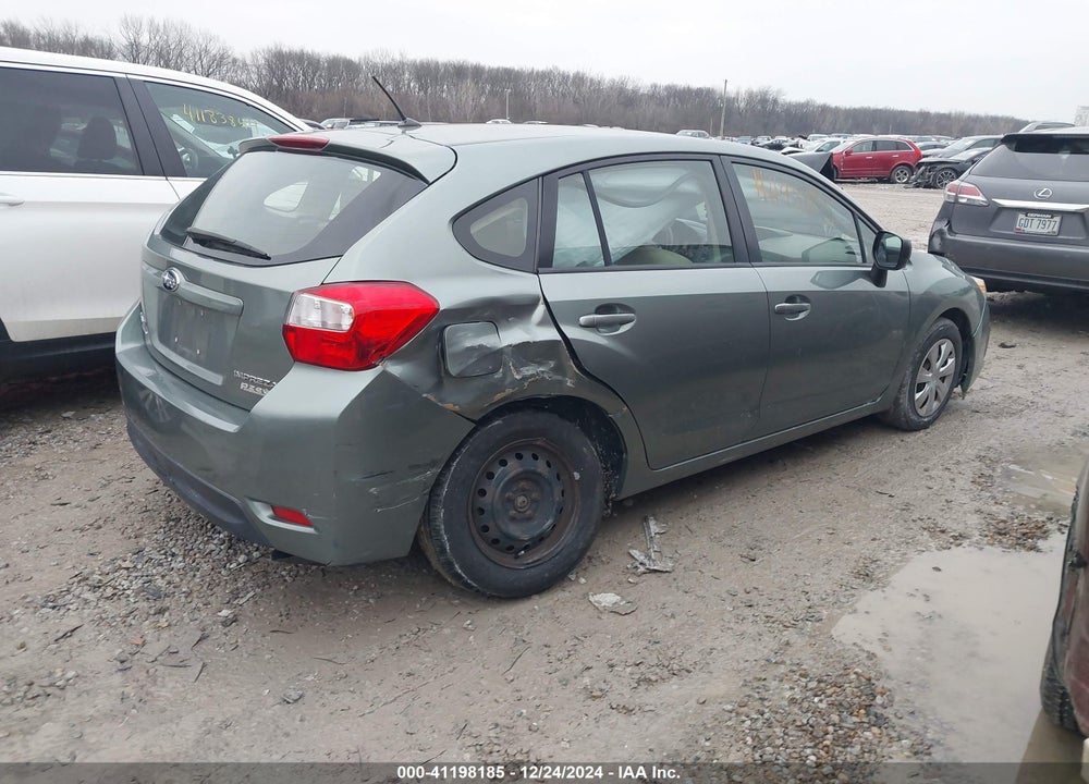 2014 SUBARU IMPREZA 2.0I VIN: JF1GPAA67EG289241