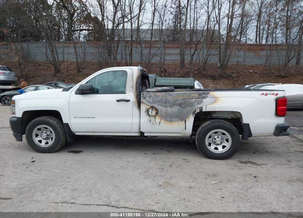 2018 CHEVROLET SILVERADO 1500 WT VIN: 1GCNKNEC1JZ297969