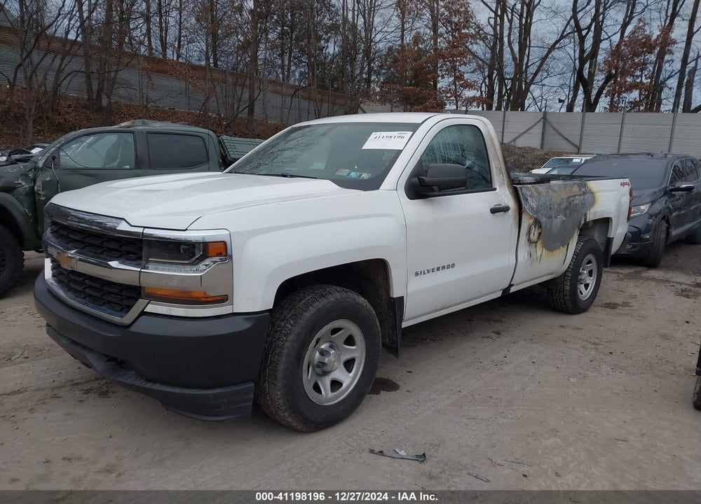 2018 CHEVROLET SILVERADO 1500 WT VIN: 1GCNKNEC1JZ297969