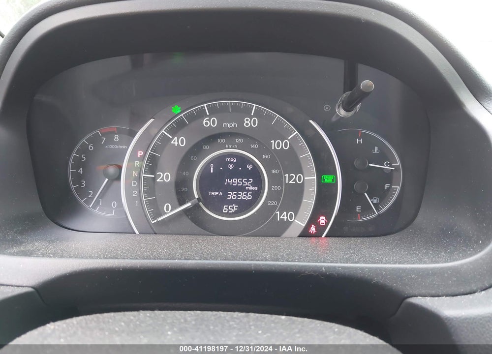 2013 HONDA CR-V LX VIN: 5J6RM4H35DL073249
