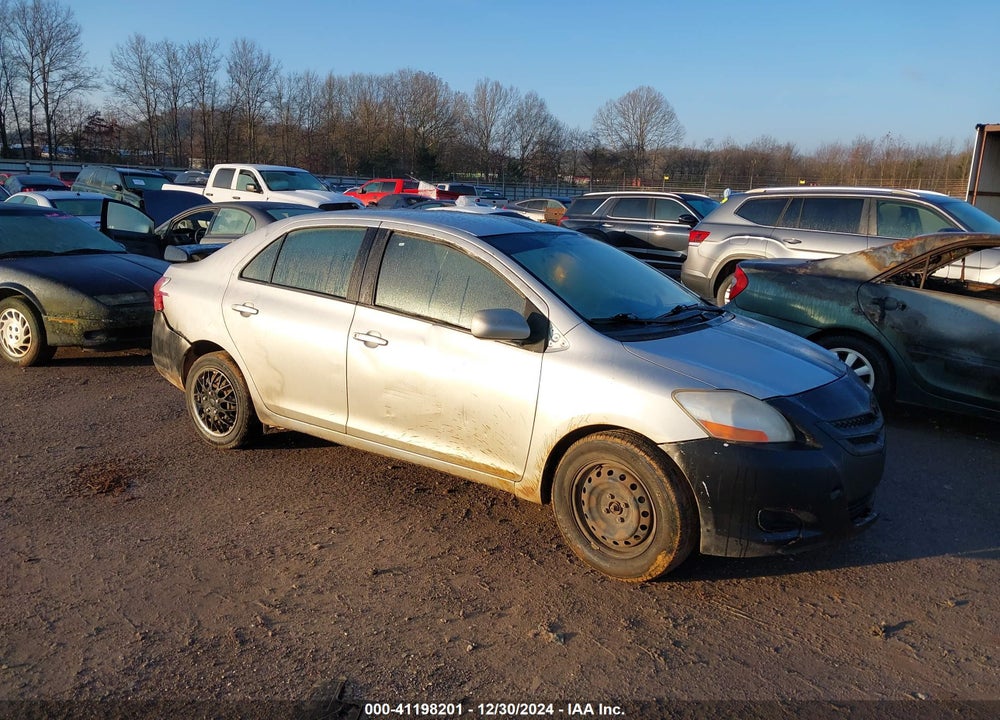 2008 TOYOTA YARIS VIN: JTDBT923081281752