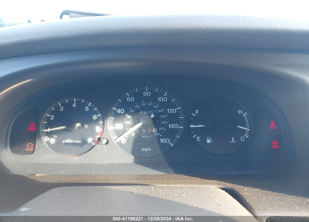 2000 MAZDA MILLENIA VIN: JM1TA2214Y1612719