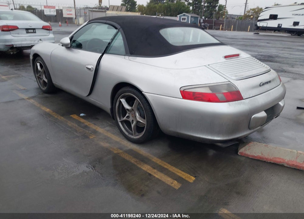 2003 PORSCHE 911 CARRERA /CARRERA 4 VIN: WP0CA29983S653627