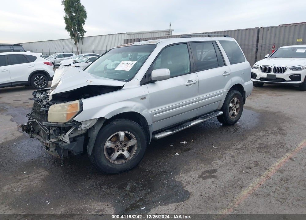 2006 HONDA PILOT EX VIN: 5FNYF28406B005861