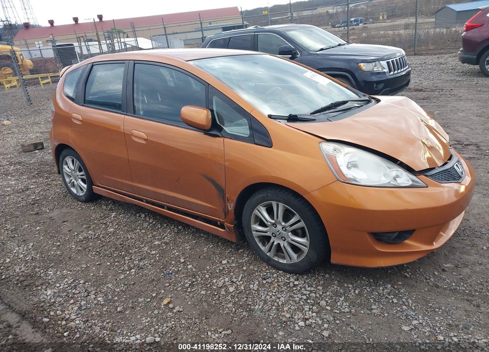2009 HONDA FIT SPORT VIN: JHMGE88419S025298