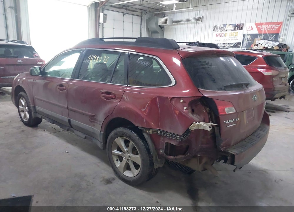 2014 SUBARU OUTBACK 2.5I LIMITED VIN: 4S4BRBLC5E3320240