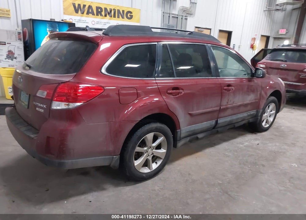 2014 SUBARU OUTBACK 2.5I LIMITED VIN: 4S4BRBLC5E3320240