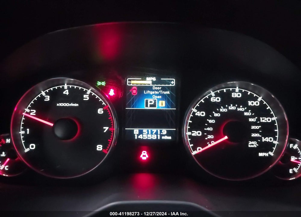 2014 SUBARU OUTBACK 2.5I LIMITED VIN: 4S4BRBLC5E3320240