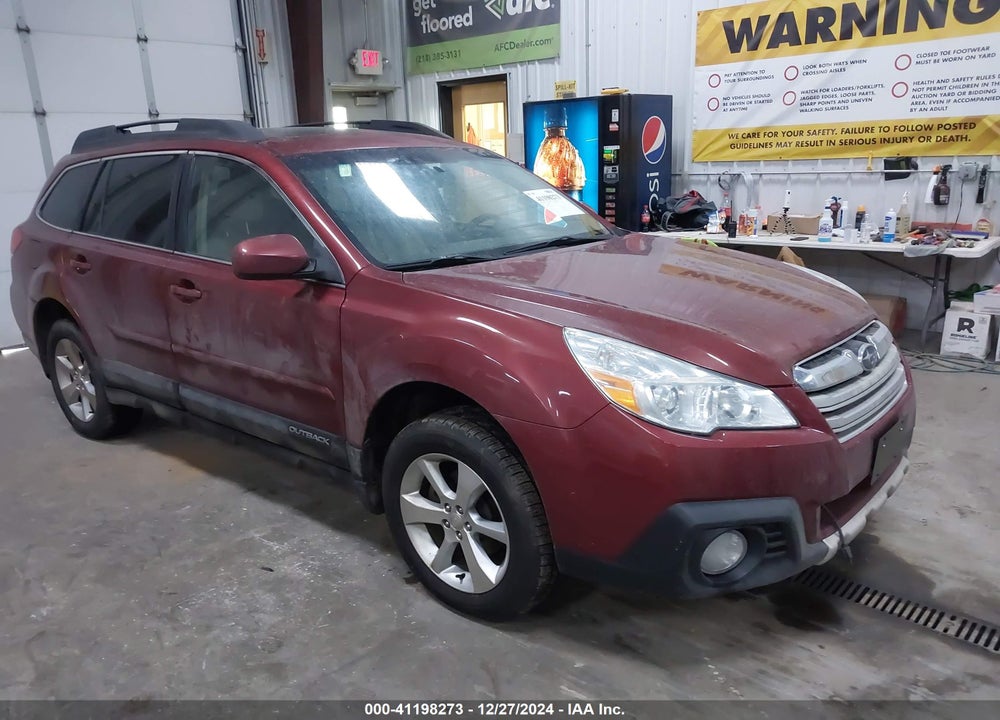 2014 SUBARU OUTBACK 2.5I LIMITED VIN: 4S4BRBLC5E3320240