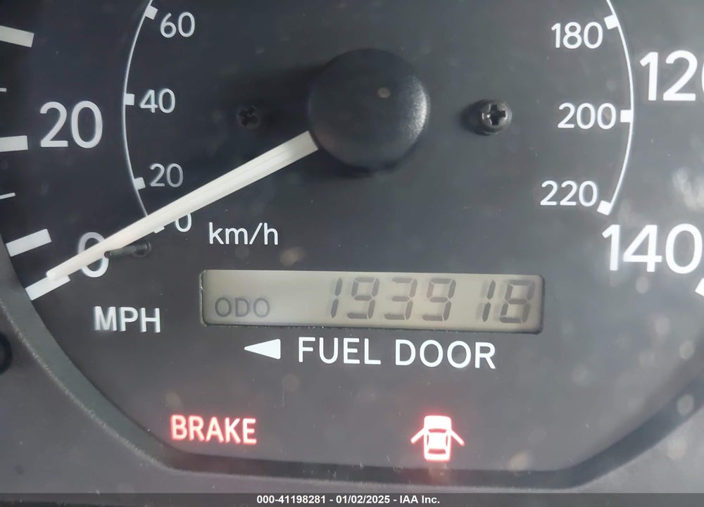 2000 TOYOTA CAMRY LE V6 VIN: JT2BF22K7Y0266041