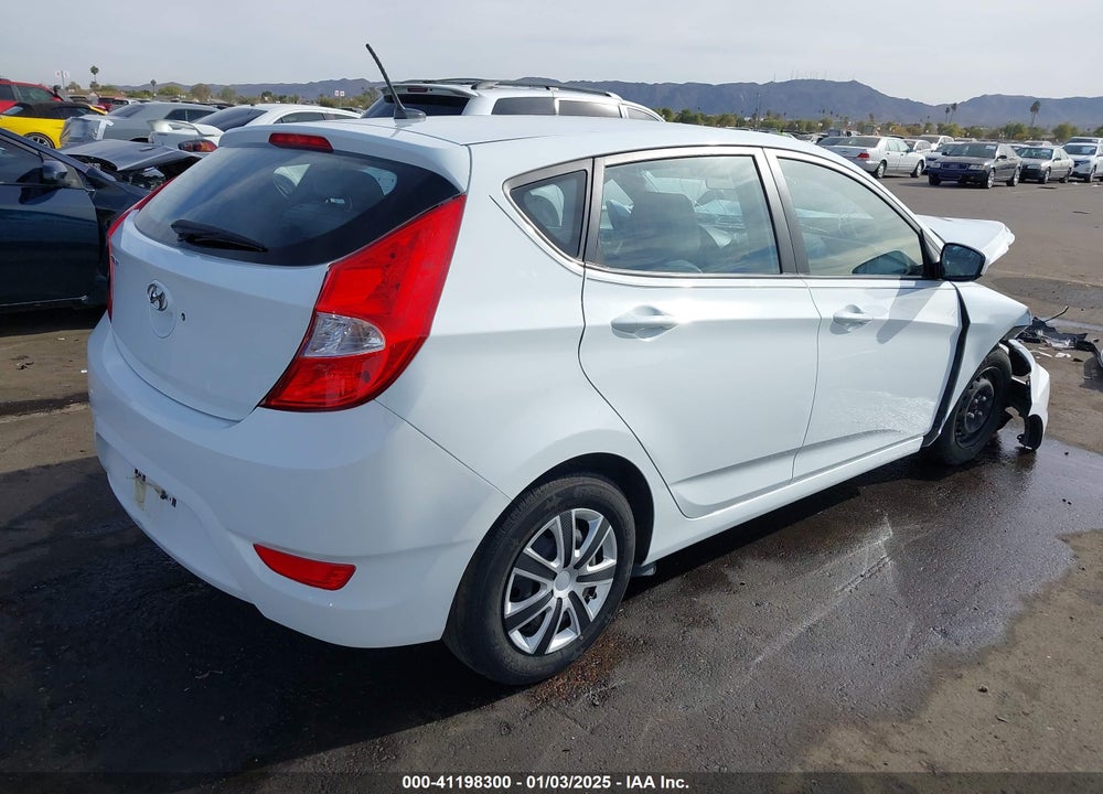 2016 HYUNDAI ACCENT SE VIN: KMHCT5AE3GU260998