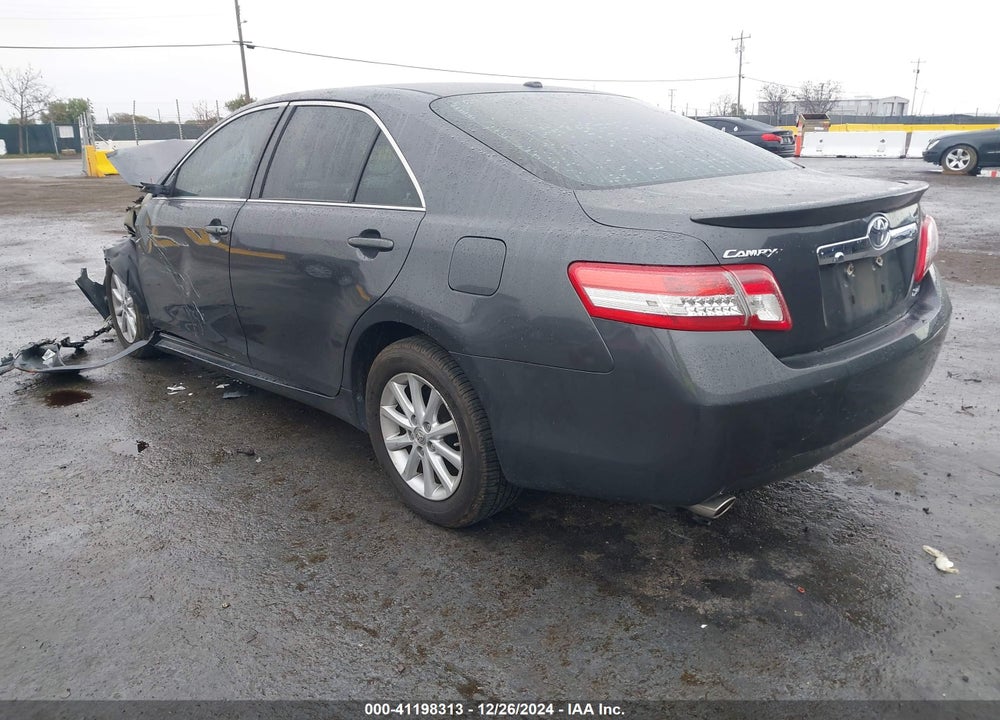 2011 TOYOTA CAMRY XLE V6 VIN: 4T1BK3EK6BU132248