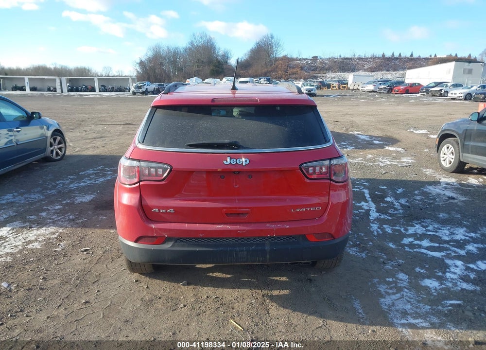 2019 JEEP COMPASS LIMITED 4X4 VIN: 3C4NJDCB8KT639384