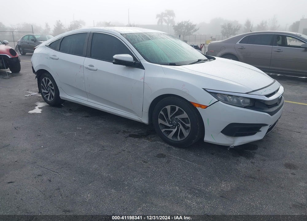 2018 HONDA CIVIC EX VIN: 19XFC2F78JE206158