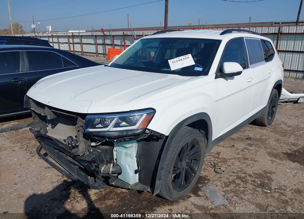 2022 VOLKSWAGEN ATLAS VIN: 1V2WP2CA2NC501451