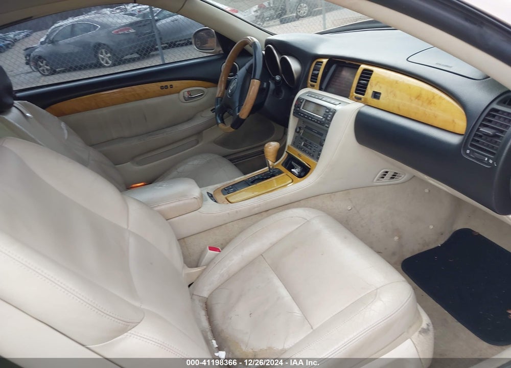 2002 LEXUS SC 430 VIN: JTHFN48Y020026242