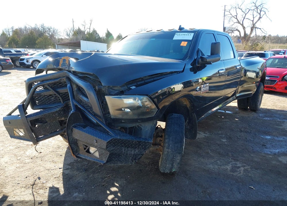 2018 RAM 3500 BIG HORN  4X4 8' BOX VIN: 3C63RRHL9JG281046