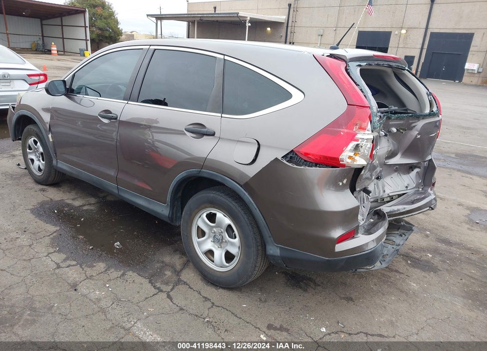 2015 HONDA CR-V LX VIN: 3CZRM3H38FG716431