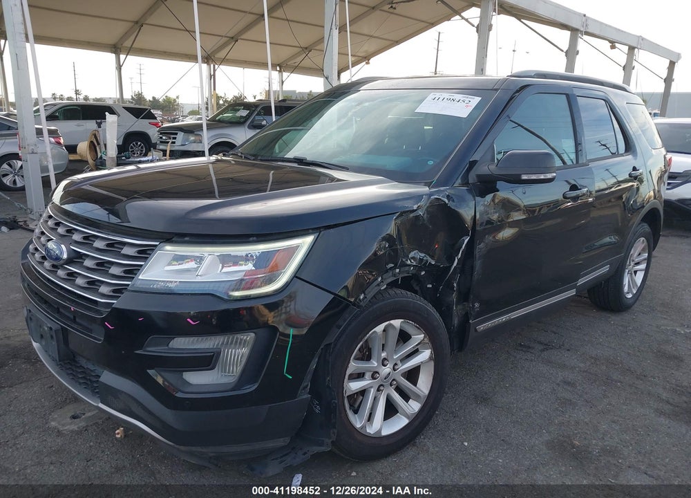 2017 FORD EXPLORER XLT VIN: 1FM5K7D83HGA27846