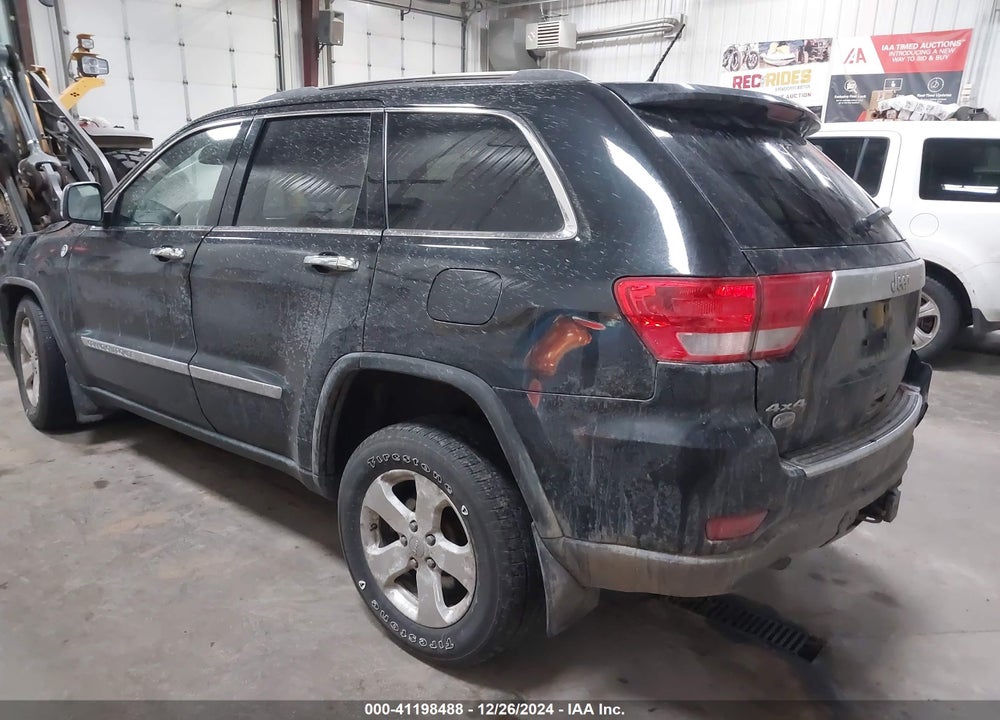 2011 JEEP GRAND CHEROKEE OVERLAND VIN: 1J4RR6GT4BC651305