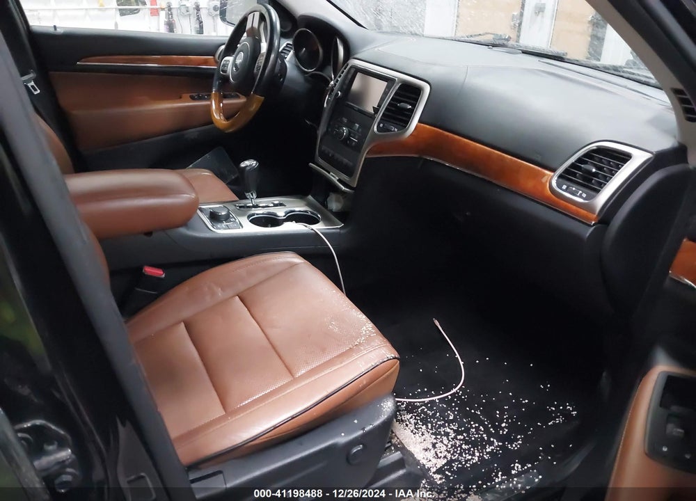2011 JEEP GRAND CHEROKEE OVERLAND VIN: 1J4RR6GT4BC651305