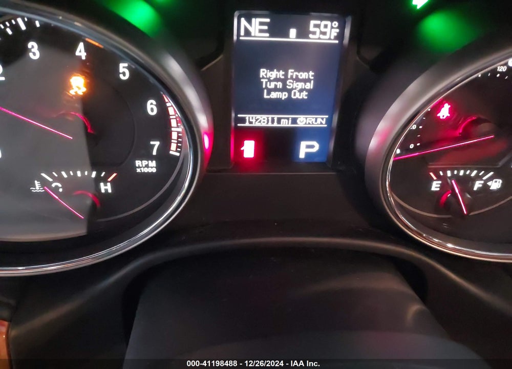 2011 JEEP GRAND CHEROKEE OVERLAND VIN: 1J4RR6GT4BC651305