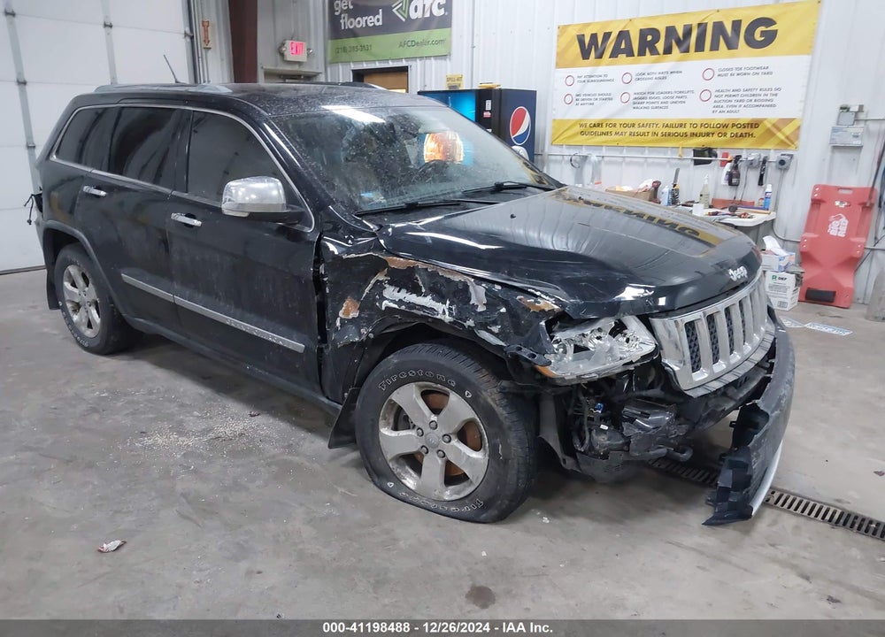 2011 JEEP GRAND CHEROKEE OVERLAND VIN: 1J4RR6GT4BC651305