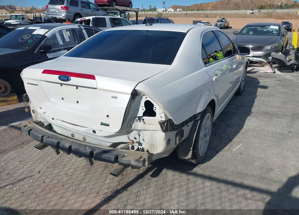 2010 FORD FUSION SE VIN: 3FAHP0HG7AR224664